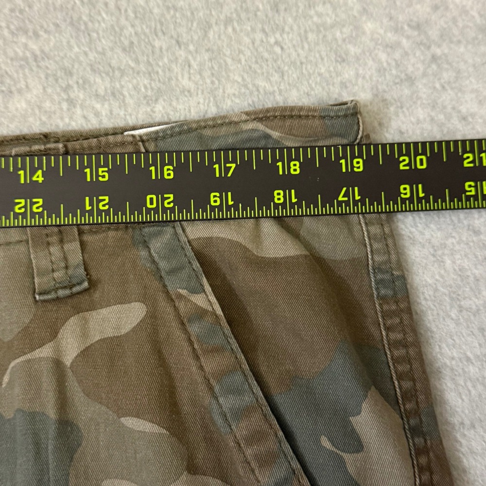 Wrangler Mens Regular Taper Camo Cargo Pants Grn/Brown Woodland Camouflage 38x31 - Picture 9 of 15